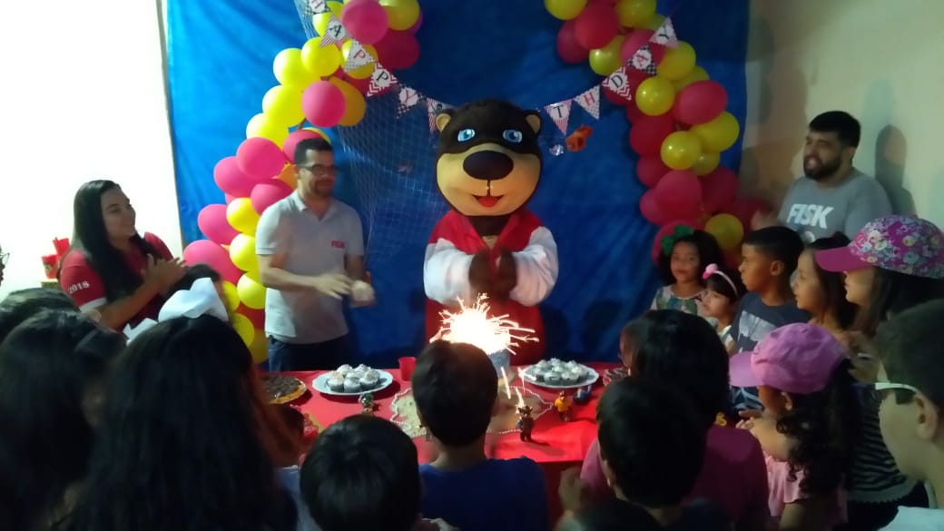 Fisk Irecê / BA: Aniversário do BUDDY solidário